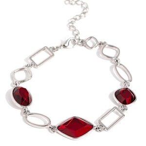 🔴💎🔴 “DAZZLE FOR DAYS” RED BRACELET ~ PAPARAZZI❗️ STUNNING❗️ 🔴💎🔴